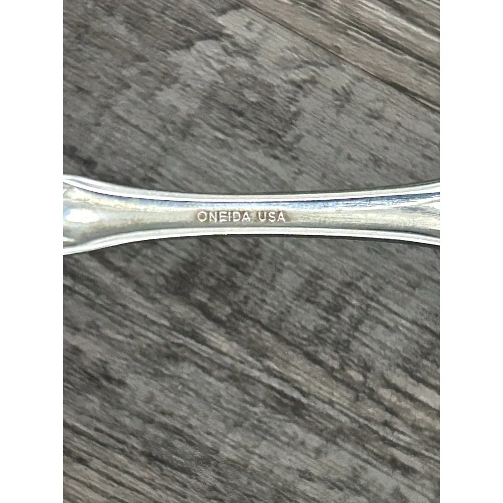 Onieda RENOIR PEMBROOKE Teaspoons Set of 3 Stainless Made In USA‎ Discontinued